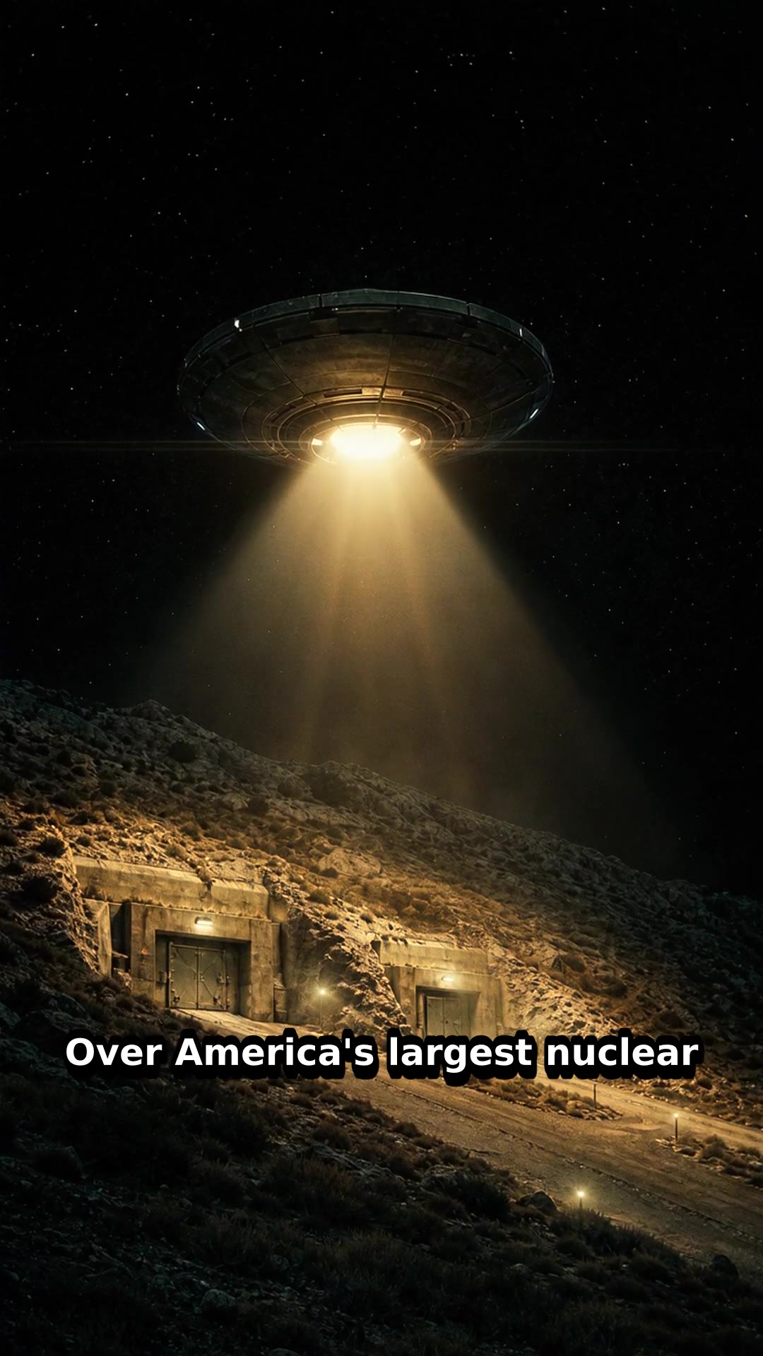 UFO Hovers at Manzano Weapons Storage Area, Radio Fails — reel poster