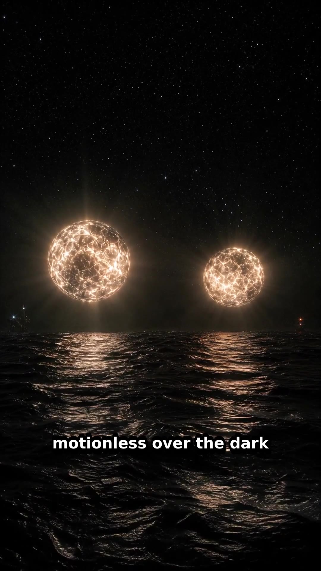 RAF Boulmer UFO Sighting: Two Luminous Objects Over the North Sea — reel poster