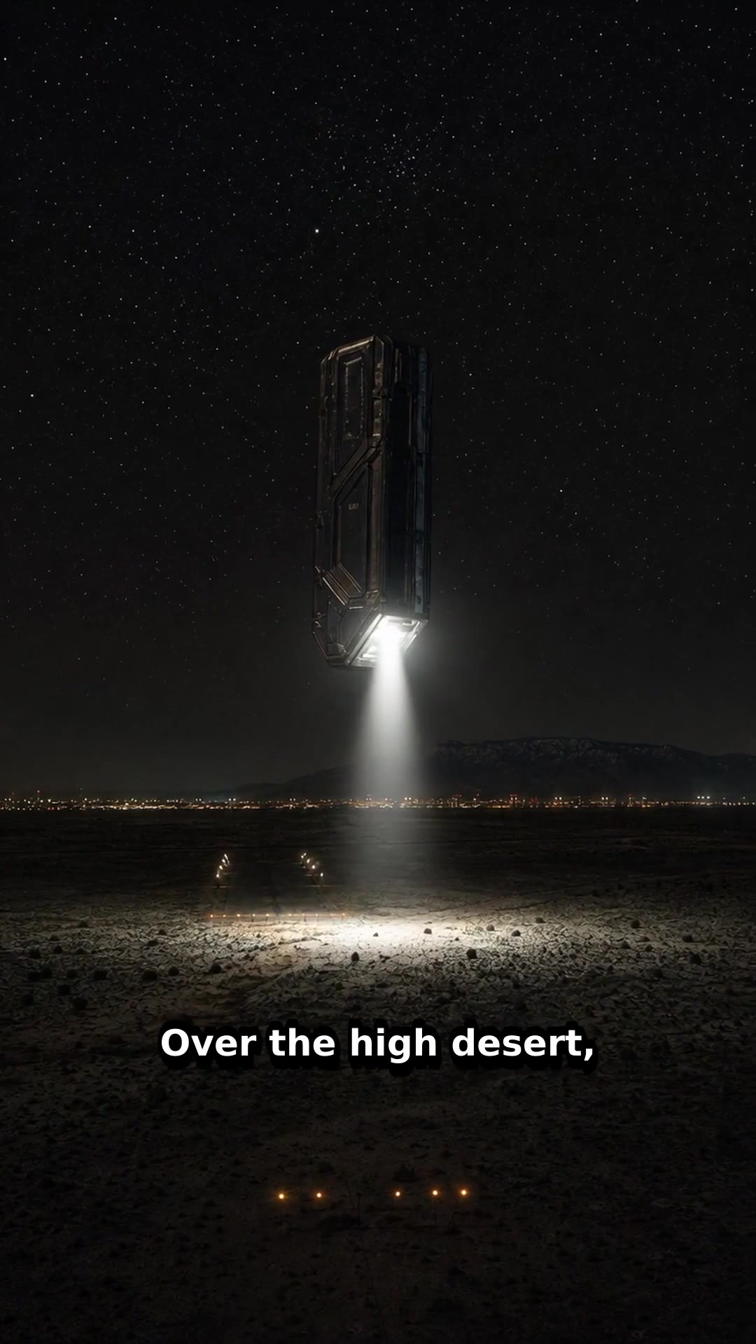 Kirtland AFB Radar-Visual UFO Encounter — reel poster