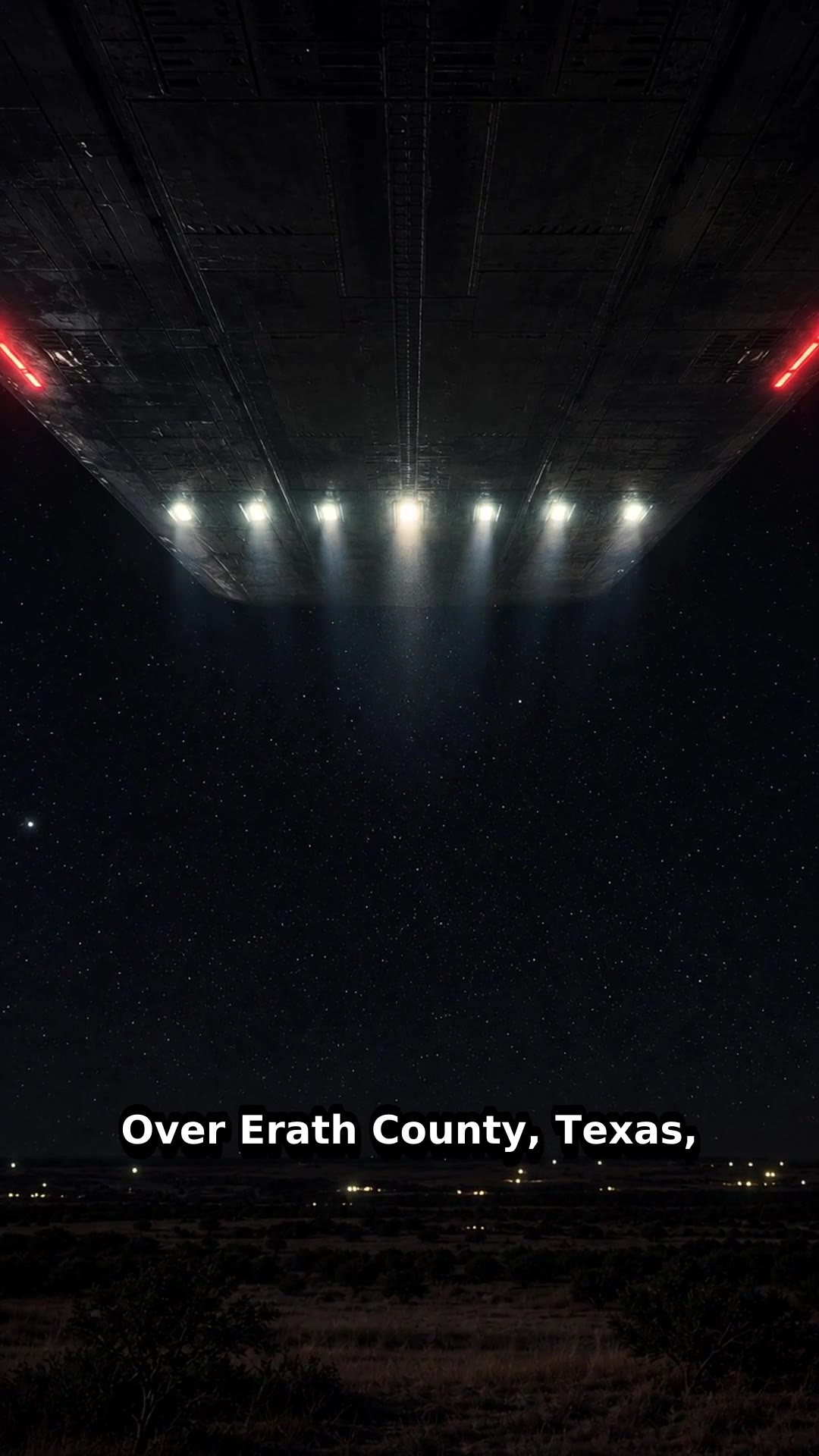 Stephenville, Texas Mass UFO Sightings — reel poster