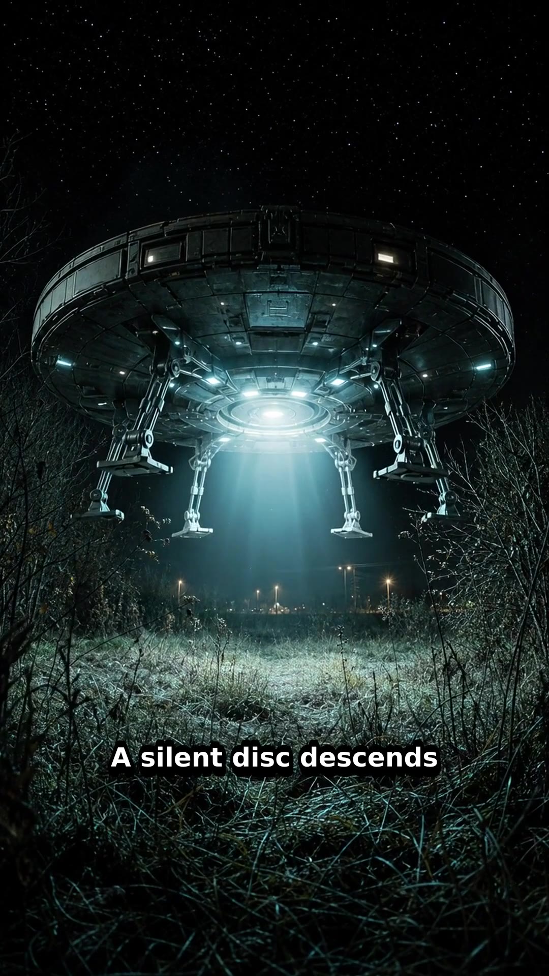 Brian Dorscht Witnesses Six-Legged UFO Landing in Kitchener, Canada — reel poster
