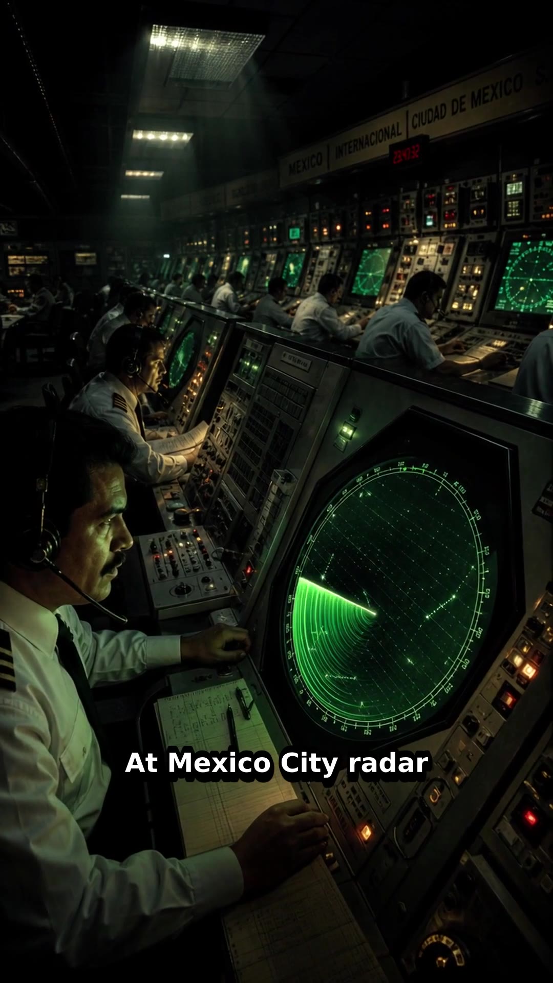 Mexican Air Traffic Controllers Track UFOs at Radar Center Near Popocatépetl — reel poster
