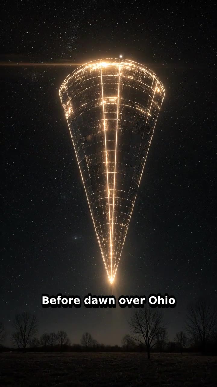 Portage County Ohio Police Car Chase UFO, Ohio-Pennsylvania, April 17, 1966 — reel poster