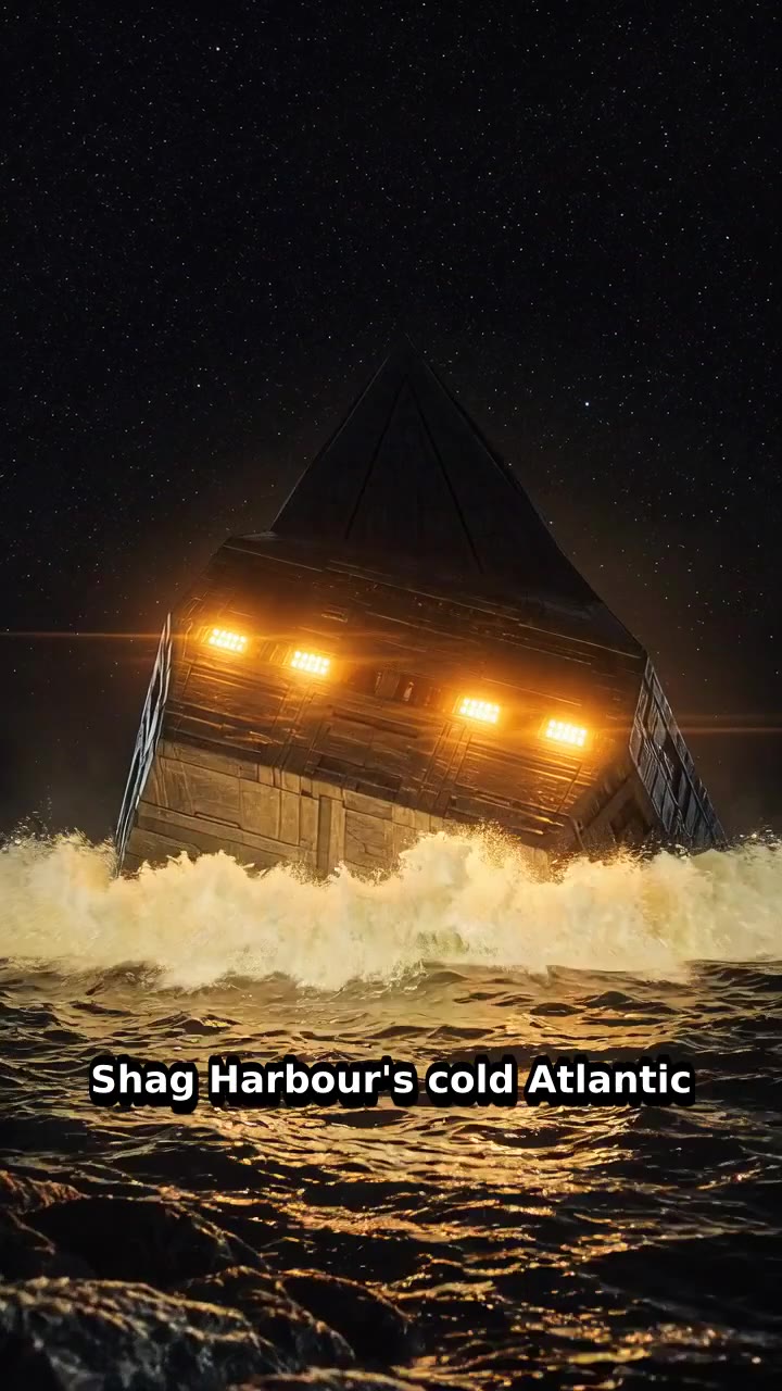 Shag Harbour UFO Crash, Nova Scotia, Canada, October 4, 1967 — reel poster