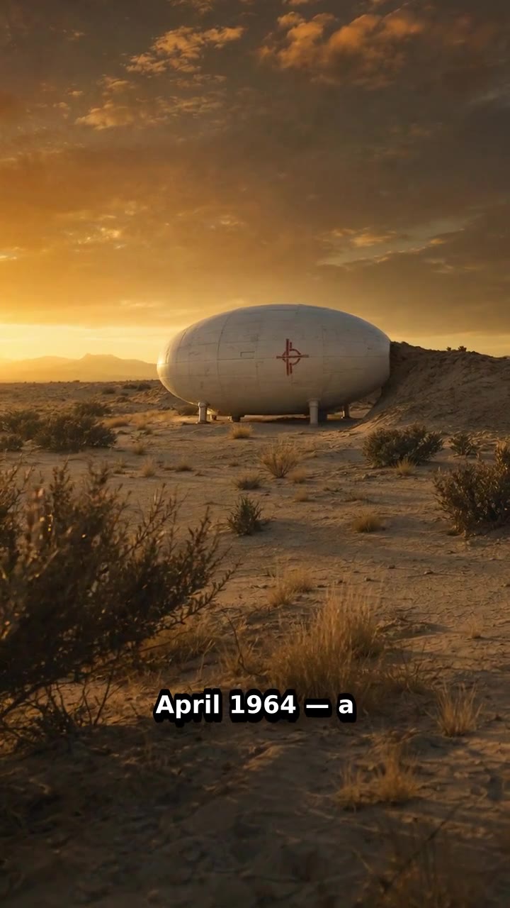 Lonnie Zamora Socorro UFO Landing, Socorro, New Mexico, April 24, 1964 — reel poster