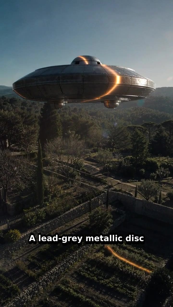 Trans-en-Provence UFO Landing, Var, France, January 8, 1981 — reel poster